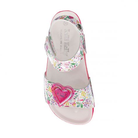 ss 23 lelli kelly lk3561 fantasia farfalle rachel multicolor girl sandals 6